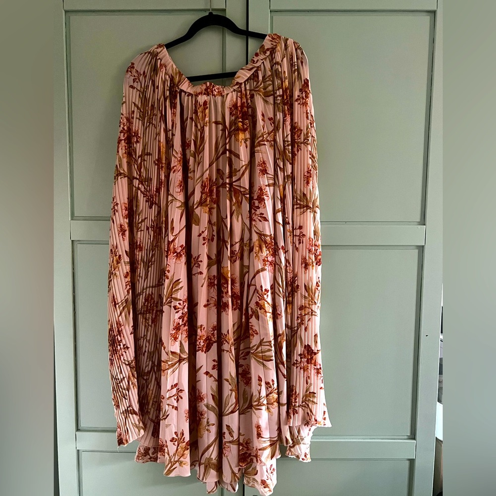 Floral maxi skirt